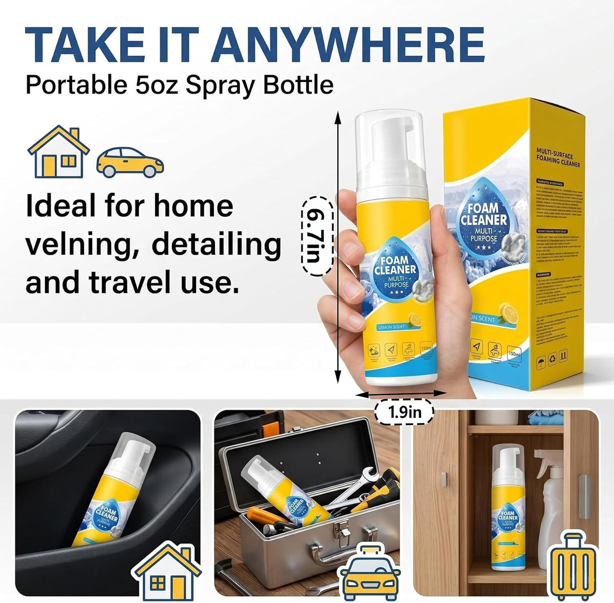Mattress Cleaning Foam (Pack Of 2) 200 ml Each