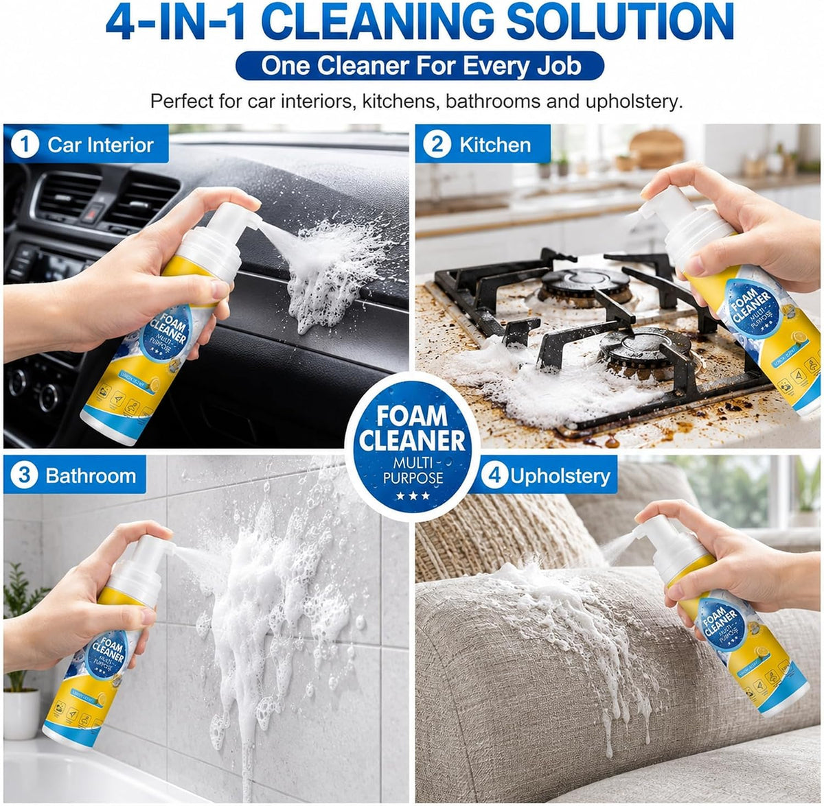 Mattress Cleaning Foam (Pack Of 2) 200 ml Each