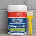 Transparent Waterproof Glue Plus Brush (Pack of 2)